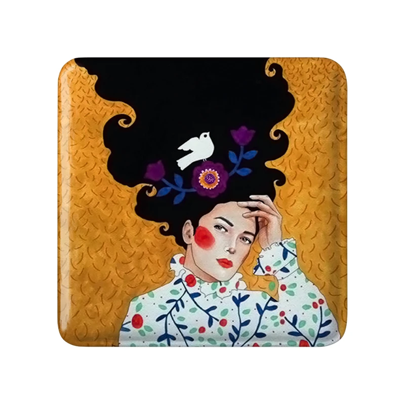 مگنت خندالو طرح دخترونه کد 6135