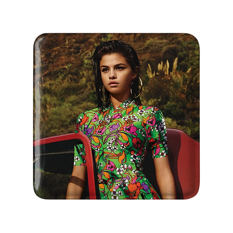 مگنت خندالو طرح سلنا گومز Selena Gomez  مدل مربعی کد 19212