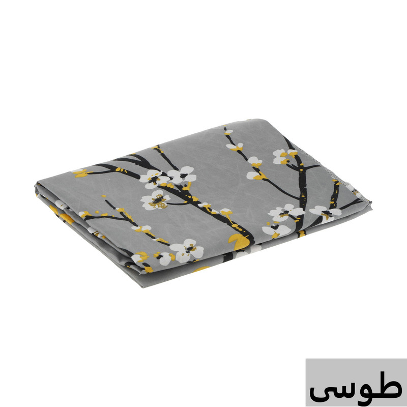 ملحفه آرین مدل شکوفه دونفره سایز 240x250 سانتی متر