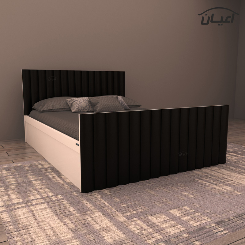 تخت خواب دونفره اعیان مدل FH374 سایز 160x200 سانتی متر