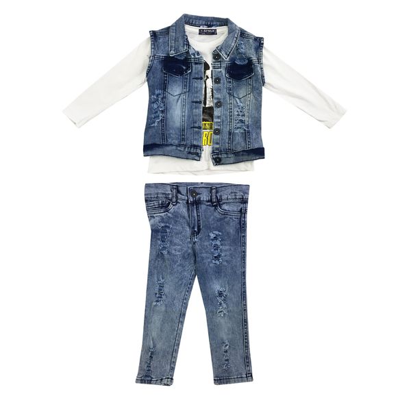 ست 3 تکه لباس پسرانه مدل aynur 02