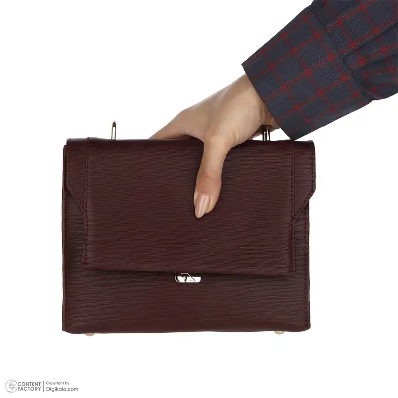کیف رودوشی زنانه چرم مشهد مدل S5249-044