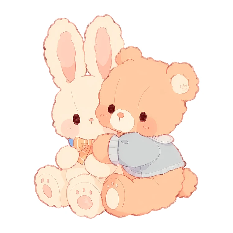 استیکر پارچه و لباس پاد آفرین مدل کارتونی فانتزی کیوت بامزه کد S5996