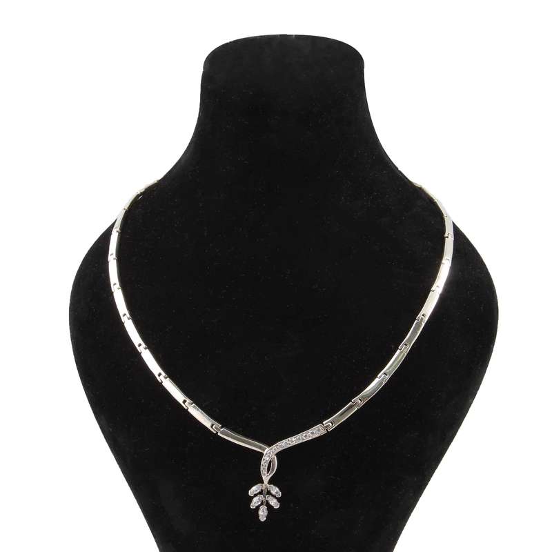 گردنبند نقره زنانه مدل فانتزی کد GAR_117