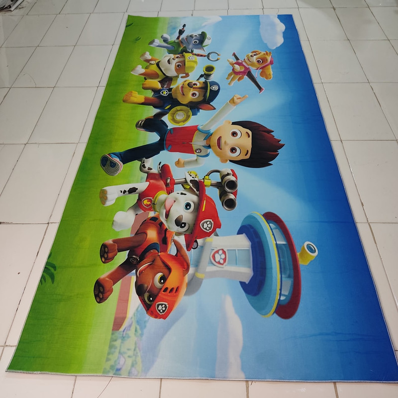 فرش پارچه ای مدل کودک کد A9748