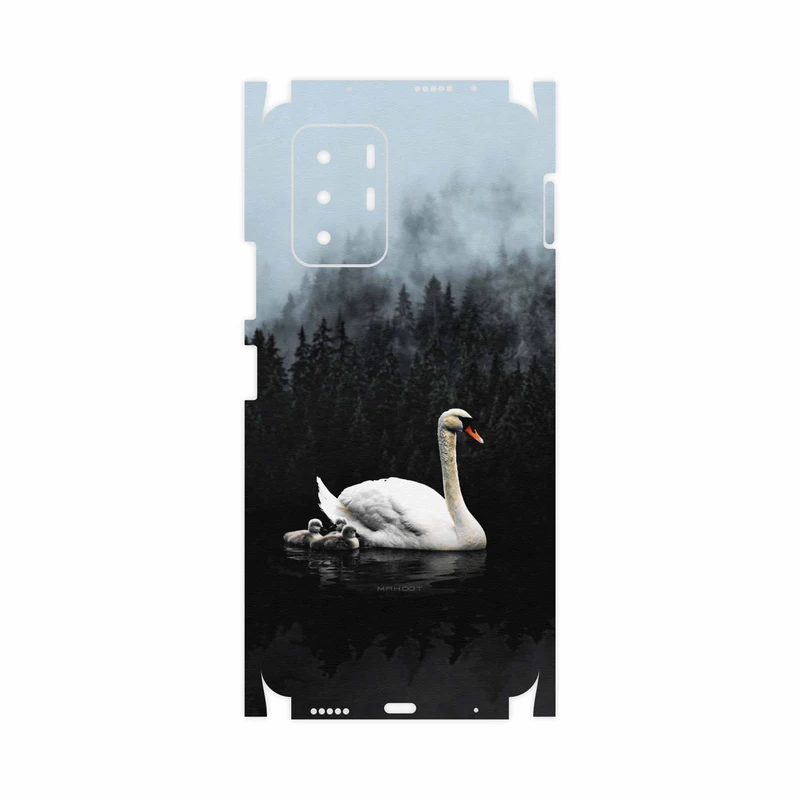 برچسب پوششی ماهوت مدل Swan-Lake-FullSkin مناسب برای گوشی موبایل شیائومی Poco X3 GT 5G