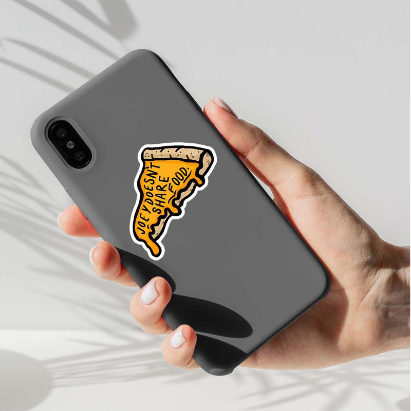 استیکر لپ تاپ کارنیکا طرح فرندز جویی مدل Friends-joey-2222019 مجموعه 2 عددی