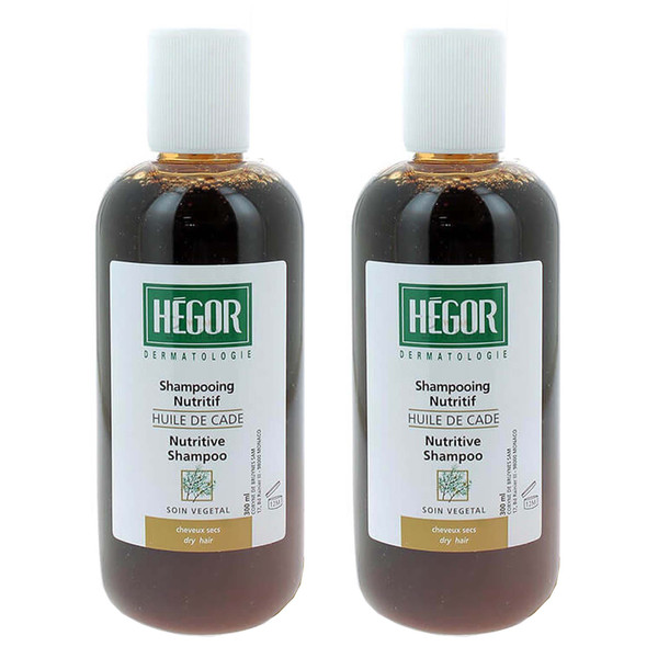 شامپو مو هگور مدل تغذیه کننده حجم 300 میلی لیتر مجموعه 2 عددی