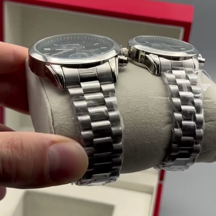 ست ساعت مچی عقربه ای زنانه و مردانه مدل Cit01 -  - 7