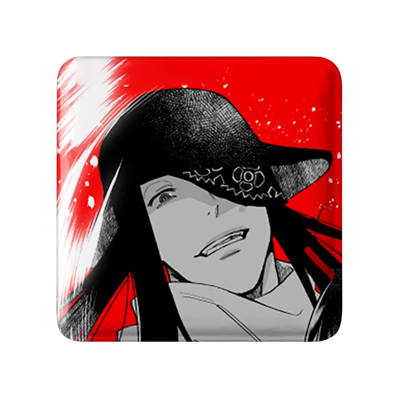 پیکسل خندالو طرح بنیمارو و شینیگامی انیمه نیروی آتش مدل مربعی کد 32260