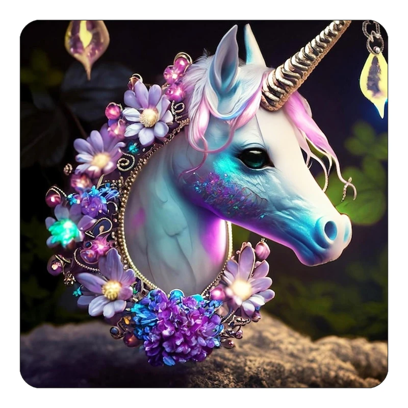 مگنت کاکتی طرح اسب تک شاخ و یونیکورن مدل mp31063