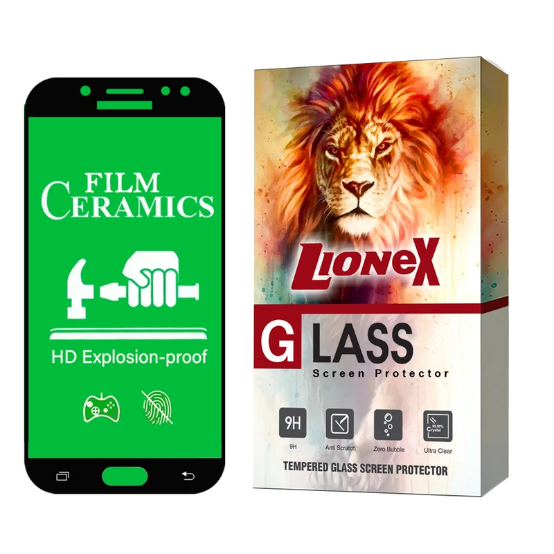 محافظ صفحه نمایش لایونکس مدل CERCLRYL مناسب برای گوشی موبایل سامسونگ Galaxy J5 2017 / Galaxy J5 Pro