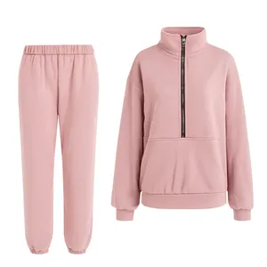 ست هودی و شلوار راحتی زنانه شین مدل کرکدار 44277