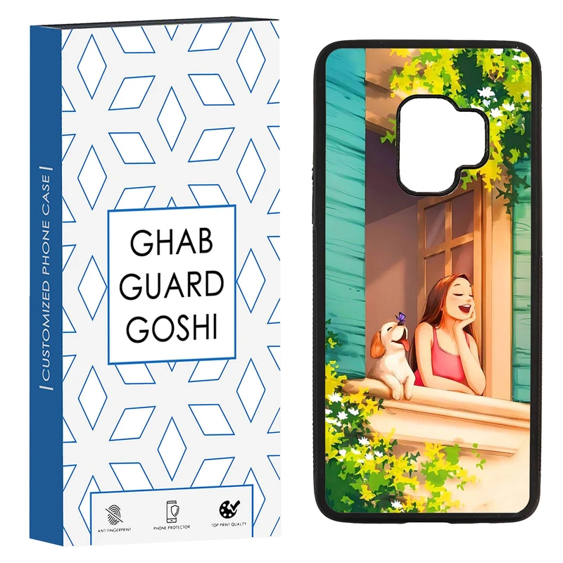 کاور قاب گارد گوشی طرح دخترانه کد TPU-015 مناسب برای گوشی موبایل سامسونگ Galaxy S9