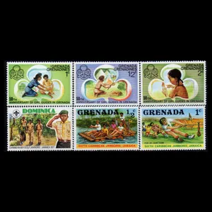 تمبر یادگاری مدل خارجی مجموعه 6 عددی 