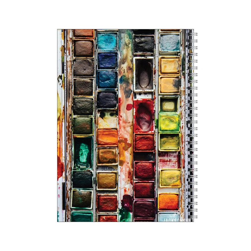 دفتر مشق 50 برگ بامبیلیپ طرح آبرنگ  کد 1250806