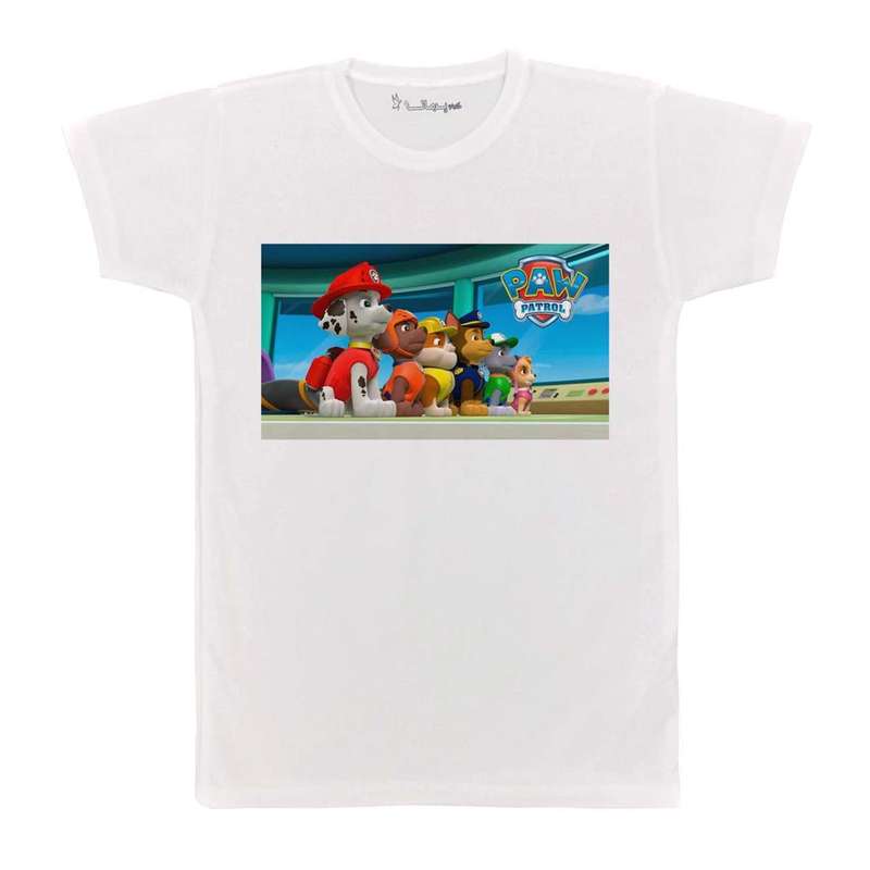 تی شرت بچگانه پرمانه طرح سگ های نگهبان کد pmt.5848