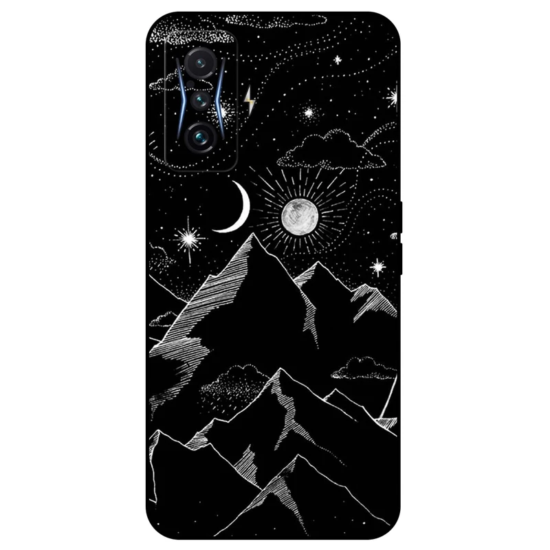 کاور مگافون طرح کوه مدل 8078 مناسب برای گوشی موبایل شیائومی Redmi K50 Gaming  
