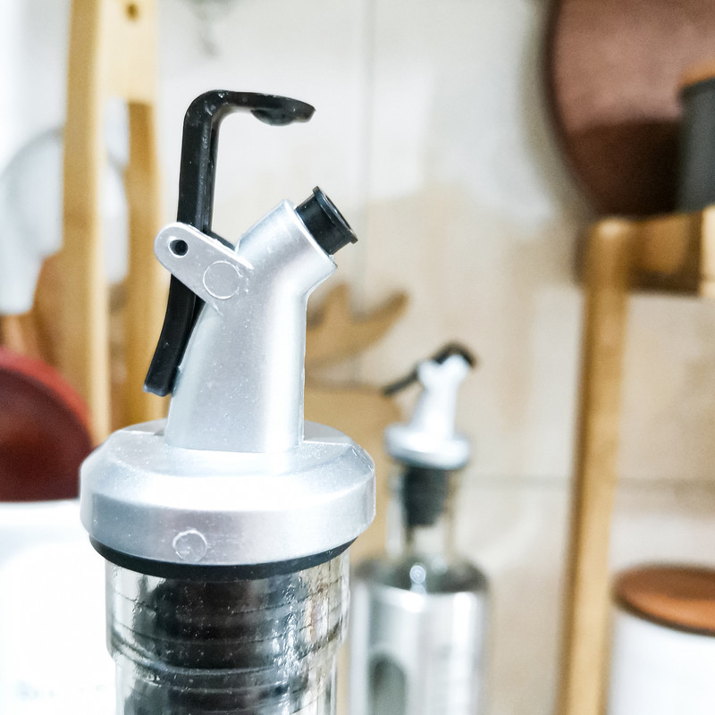 ظرف روغن مدل استیل کد 001