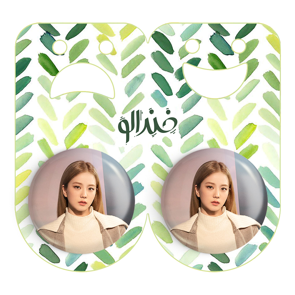 پیکسل خندالو مدل جیسو بلک پینک کد 14125 به همراه مگنت