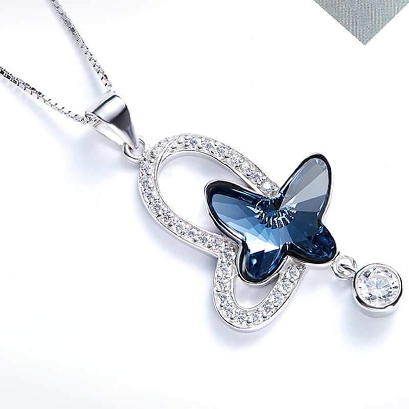 گردنبند نقره زنانه شهر جواهر مدل SJ-CN016