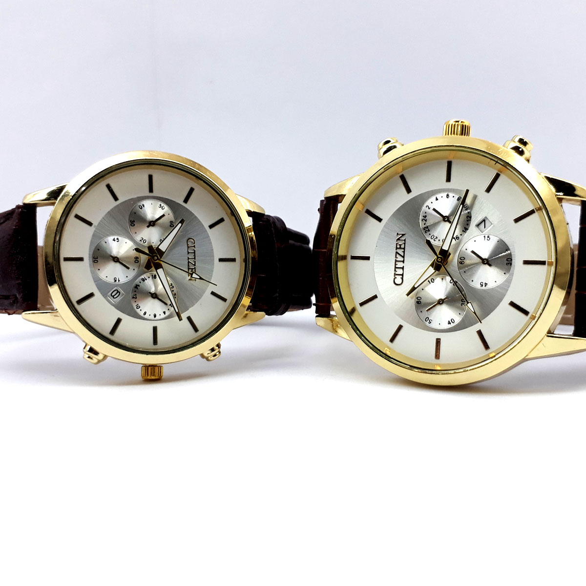 ست ساعت مچی عقربه ای زنانه و مردانه مدل لوکس کد 2222