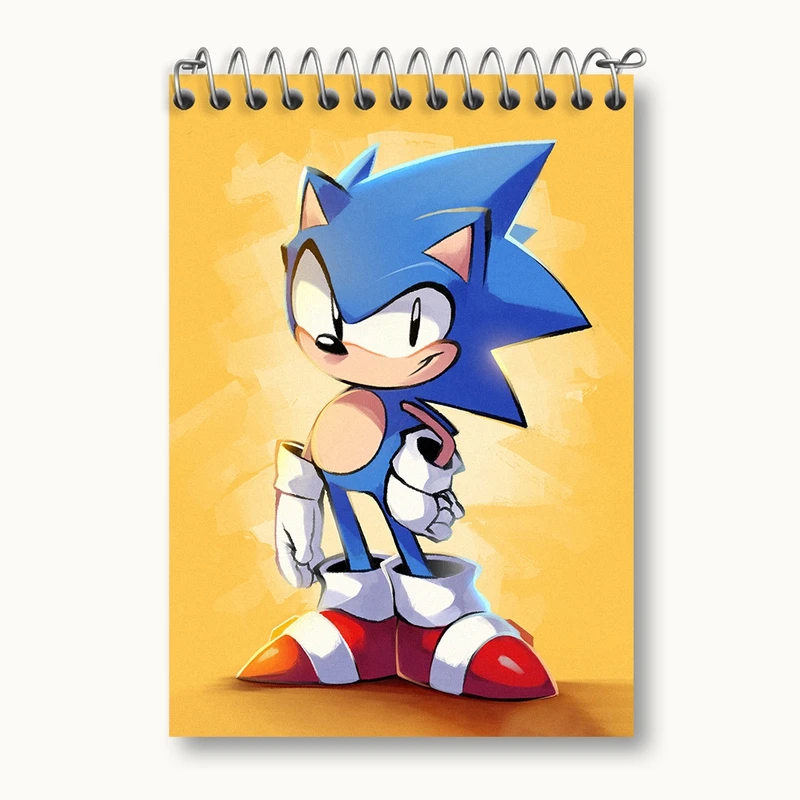 دفتر یادداشت 50 برگ خندالو مدل سونیک (Sonic) کد 37034