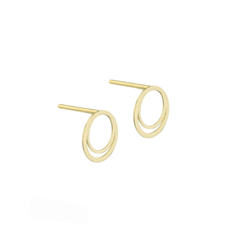 گوشواره طلا 18 عیار زنانه مدل GE003 گوشواره طلا 18 عیار زنانه مدل GE003
