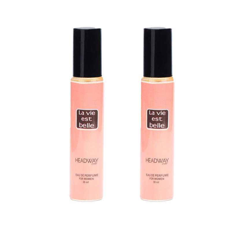 عطر جیبی زنانه هدوی استوری مدل لانکوم لاویه بل حجم 30 میلی لیتر مجموعه 2 عددی عطر جیبی زنانه هدوی استوری مدل لانکوم لاویه بل حجم 30 میلی لیتر مجموعه 2 عددی