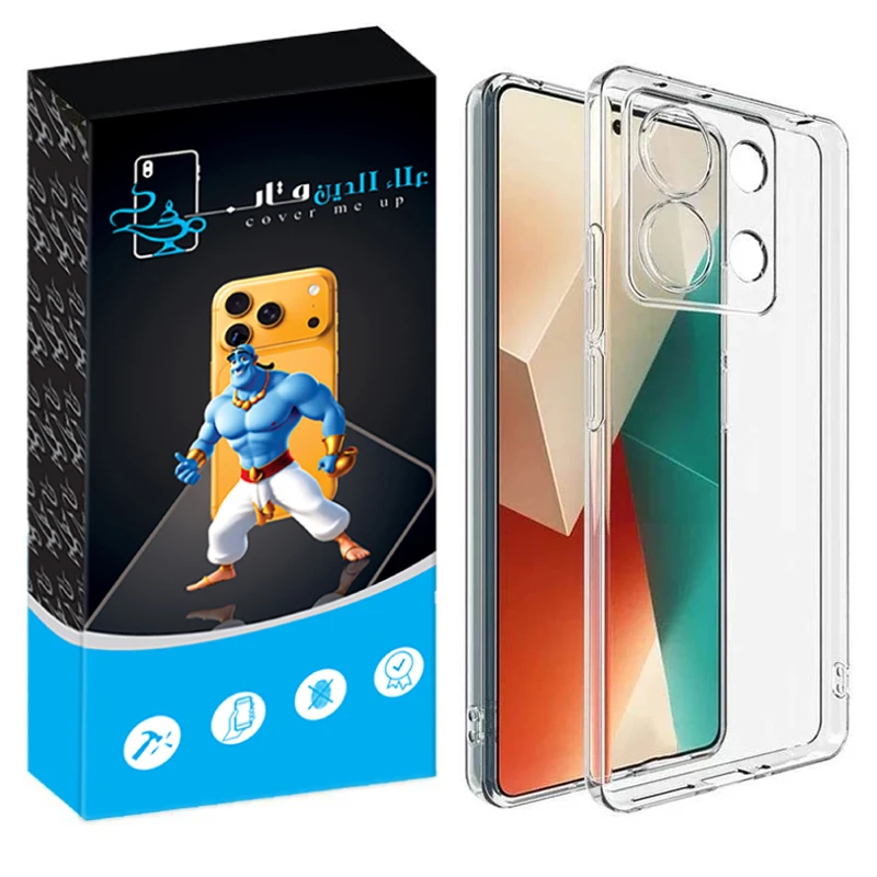 کاور علاالدین قاب مدل Crystal مناسب برای گوشی موبایل شیائومی Redmi Note 13 pro 5G / Poco X6