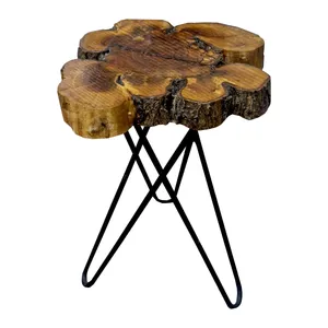 میز عسلی مدل روستیک کد til-d01