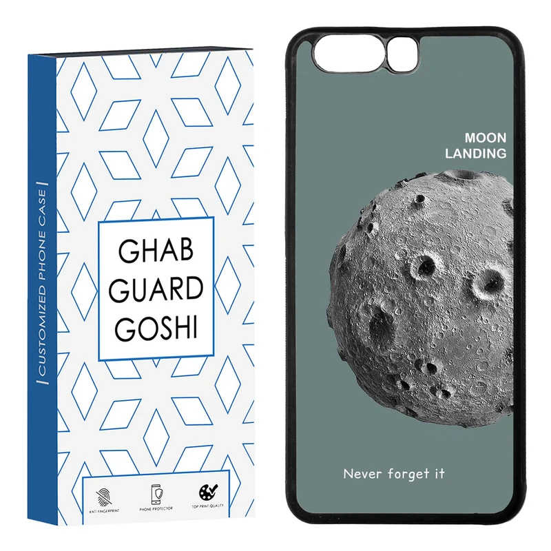 کاور قاب گارد گوشی طرح کره ماه کد TPU-035 مناسب برای گوشی موبایل هوآوی Huawei P10