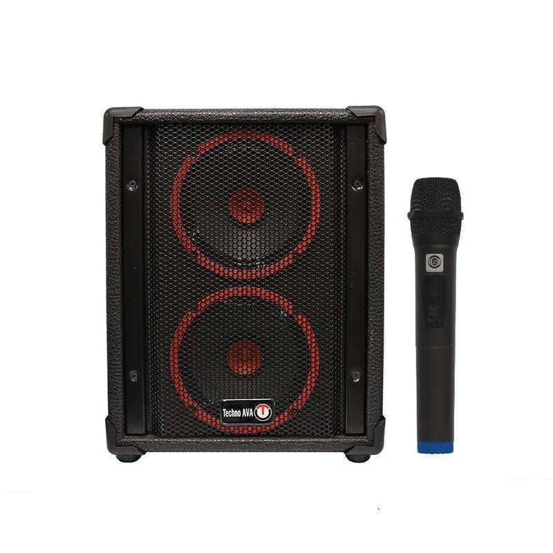 اکو همراه تکنو آوا مدل 6*2 اینچ بيسيم TS260PTUR6به همراه ميكروفن VHF