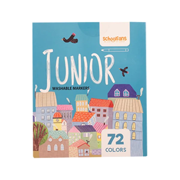 ماژیک رنگ آمیزی 72 رنگ اسکول فنس