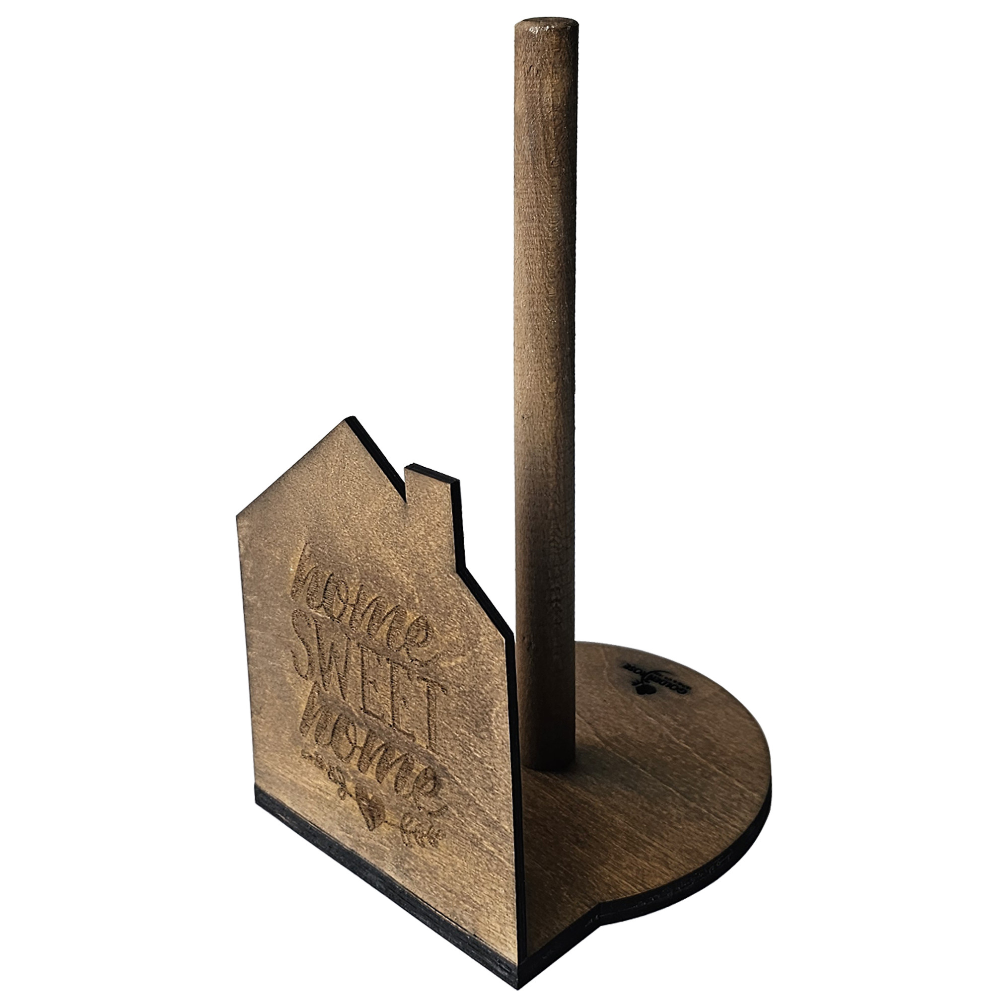 پایه رول دستمال کاغذی گلدن رز طرح کلبه مدل 1763