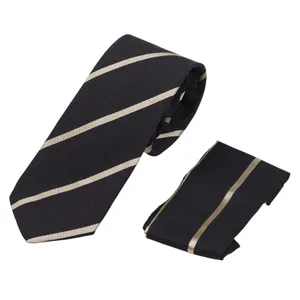 ست کراوات و دستمال جیب مردانه نسن مدل A2