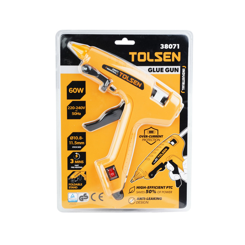 دستگاه چسب تفنگی تولسن مدل 38071 دستگاه چسب تفنگی تولسن مدل 38071