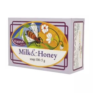 صابون شستشو کاپوس اسکین کر مدل milk & honey وزن 100 گرم