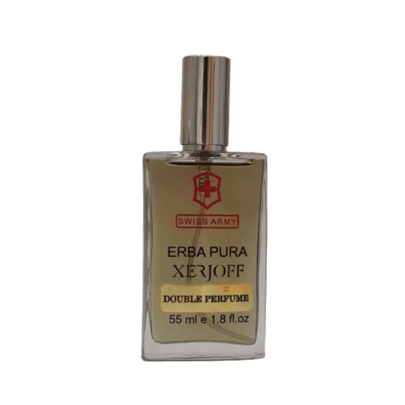 عطر جیبی مردانه سوئیس آرمی مدل Xerjoff Erba Pura حجم 55 میلی لیتر