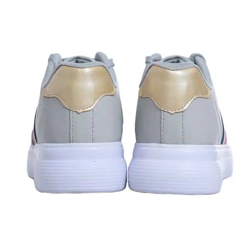 کفش روزمره زنانه مدل 209007315 اسپرت طرح ورساچه رنگ خاکستری