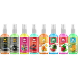 اسپری خوشبو کننده خودرو هوگو مدل C.4567891011 حجم 50 میلی لیتر بسته 8 عددی