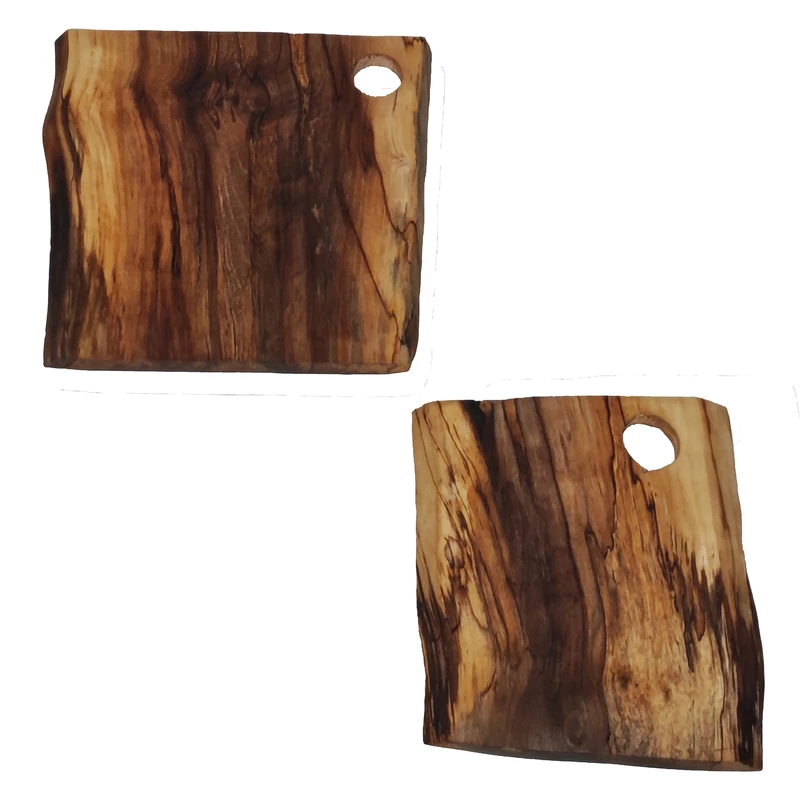 تخته سرو چوبی مدل روستیک G کد 022G مجموعه دو عددی