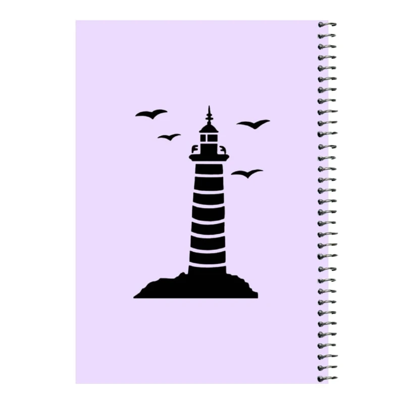 دفتر مشق 80 برگ اس جی مدل فضانورد 