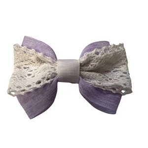 گیره مو دست ساز مدل پاپیونی پاستیلی