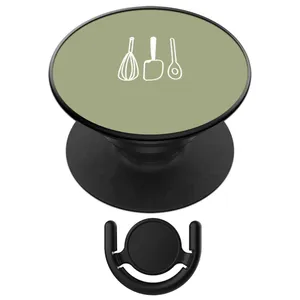 پایه نگهدارنده گوشی موبایل پاپ  سوکت آکام مدل APSC002631 به همراه پاپ کلیپ