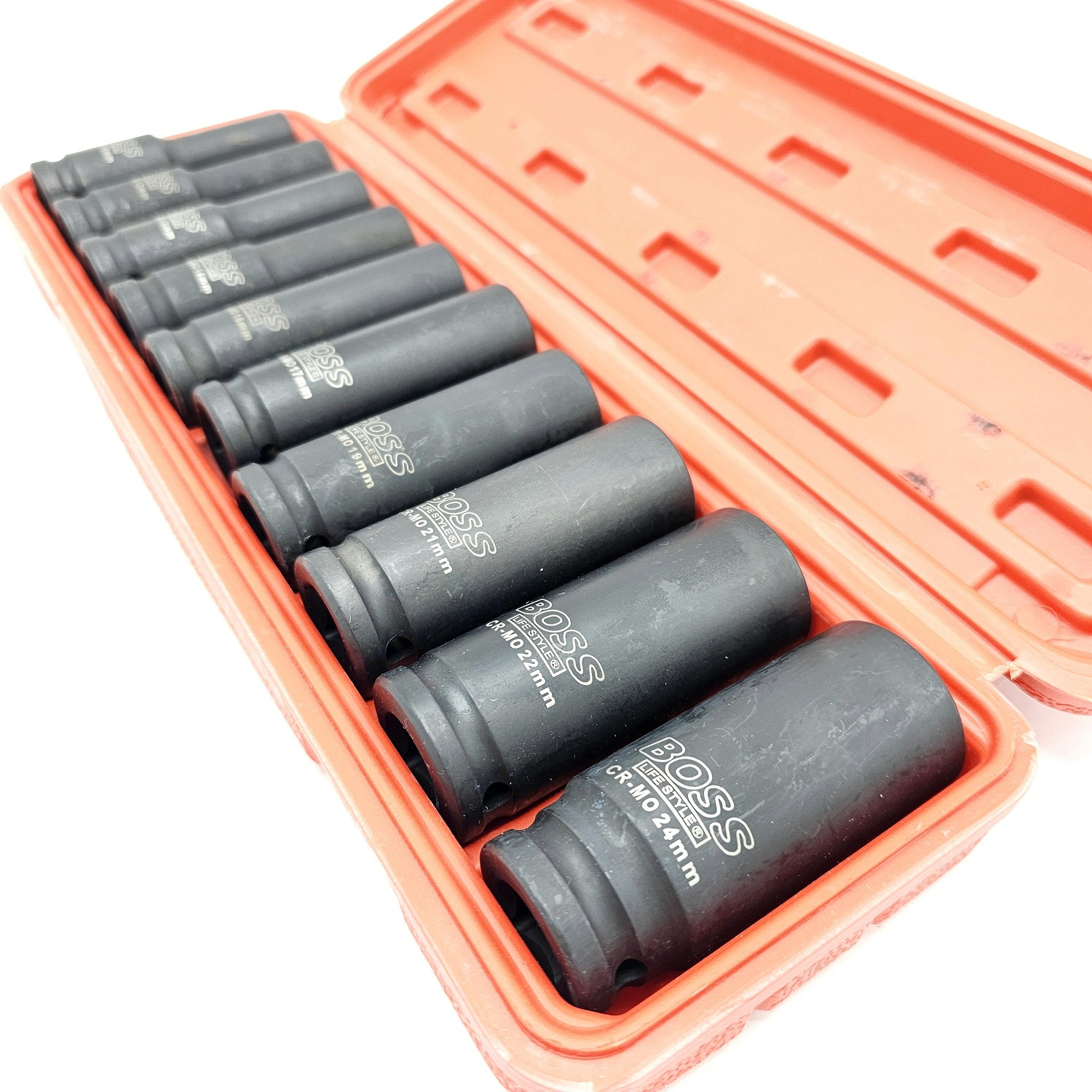 سری آچار بکس بلند باس مدل LIFE_STYLE مجموعه 10 عددی