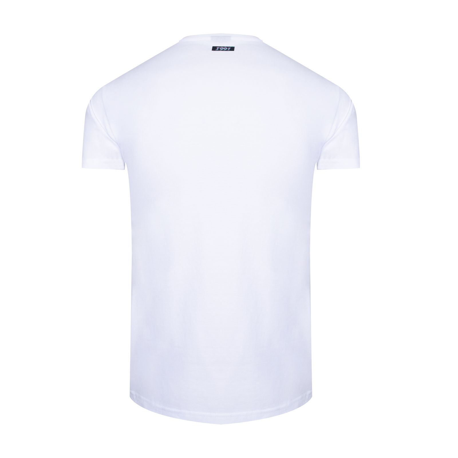 تی شرت آستین کوتاه مردانه نوزده نودیک مدل TS01 W -  - 8