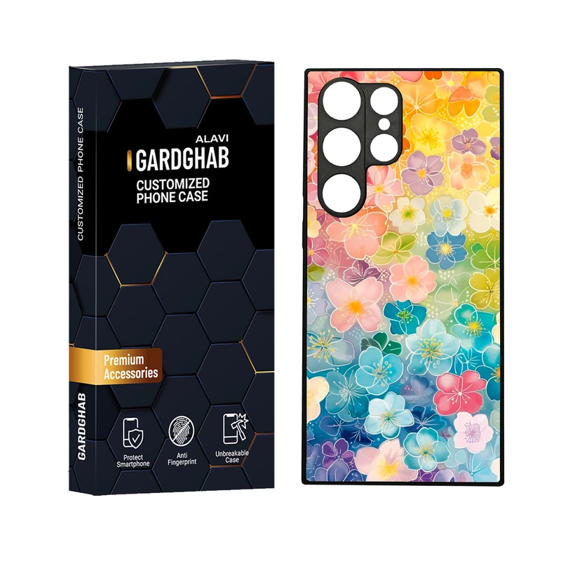 کاور گارد قاب علوی مدل دورژله ای مناسب برای گوشی موبایل سامسونگ Galaxy S23 Ultra