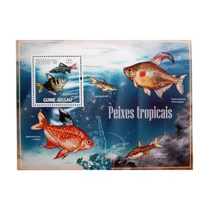 تمبر یادگاری مدل ماهی ها کد K-1016 