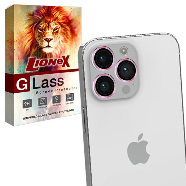 محافظ لنز دوربین لایونکس مدل RINGLION مناسب برای گوشی موبایل اپل iPhone 14 Pro